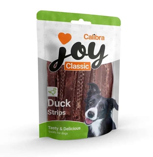 CALIBRA Dog Joy Classic Duck Strips 250 g