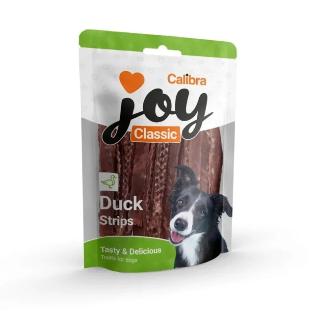 CALIBRA Dog Joy Classic Duck Strips 80 g