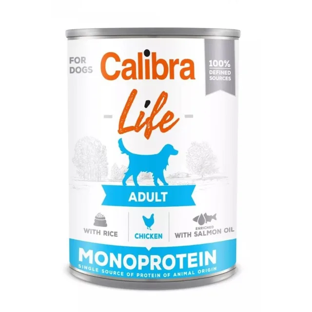 CALIBRA Dog Life Adult Chicken with Rice 400 g