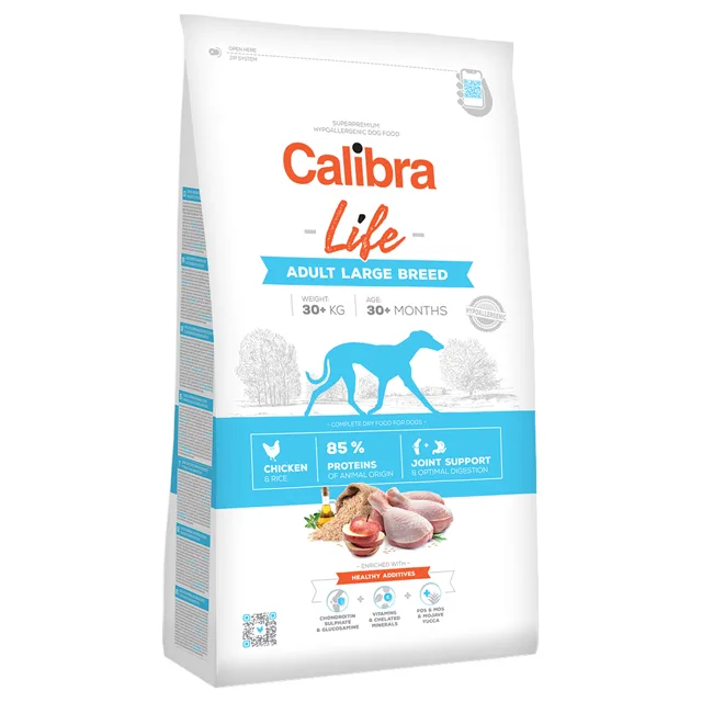 Calibra Dog Life Adult Large Breed Chicken - 12 kg