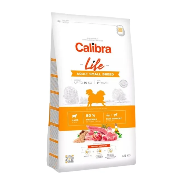 CALIBRA Dog Life Adult Small Breed Lamb 1,5 kg