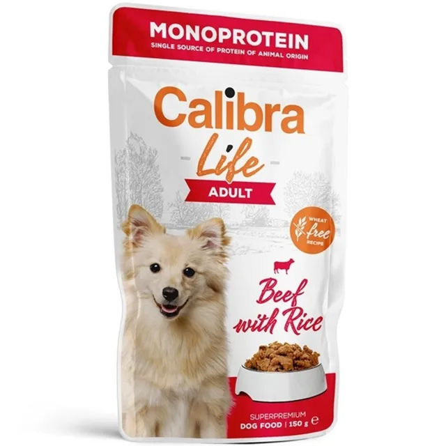 Calibra Dog Life kapsička Adult Beef 150 g | P57397