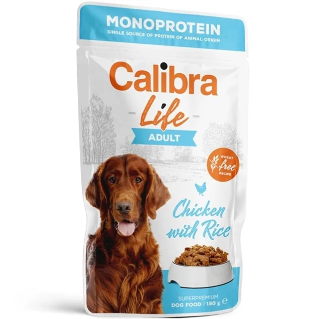 Calibra Dog Life kapsička Adult Chicken 150 g | Kapsička pro psy | P57398