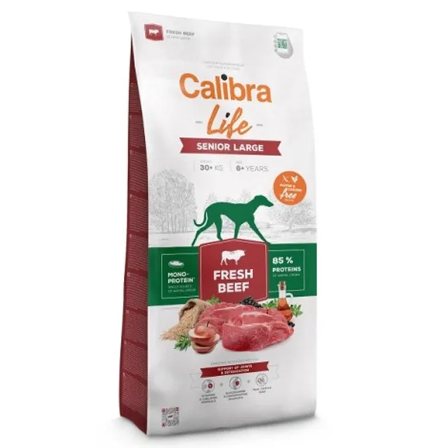 Calibra Dog Life Senior Large Fresh Beef 12 kg | P57070
