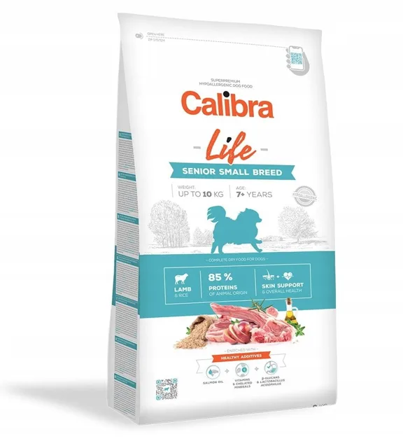 CALIBRA Dog Life Senior Small Breed Lamb 6 kg