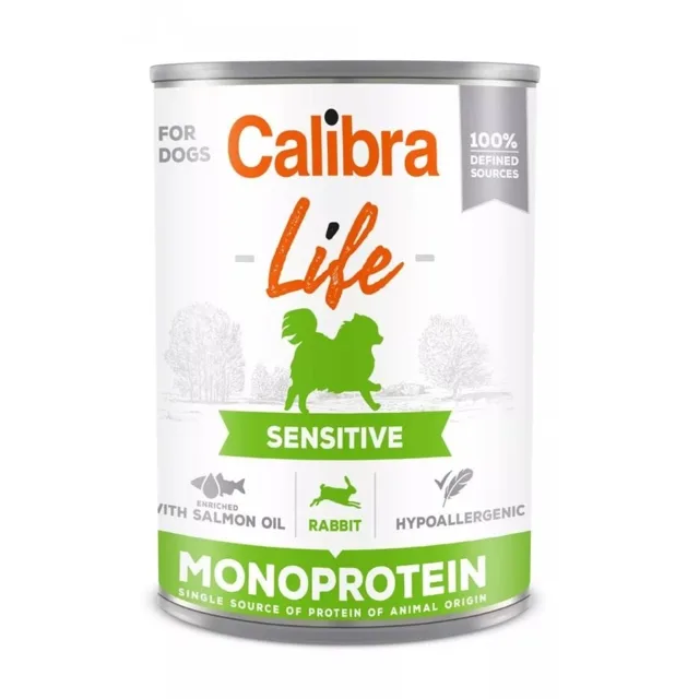 CALIBRA Dog Life Sensitive Rabbit 400 g