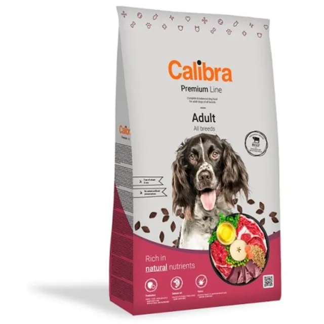 Calibra Dog Premium Line Adult Beef 12 kg | P57050