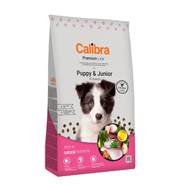 CALIBRA Dog Premium Line Puppy&amp;Junior 12 kg