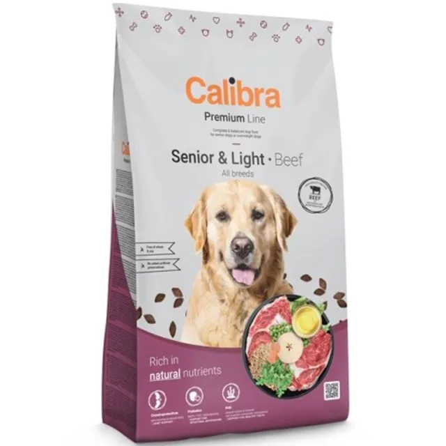 Calibra Dog Premium Line Senior & Light Beef 12 kg | P56850