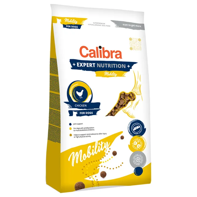 Calibra Expert Adult Mobility & Joint kachní - výhodné balení: 2 x 12 kg