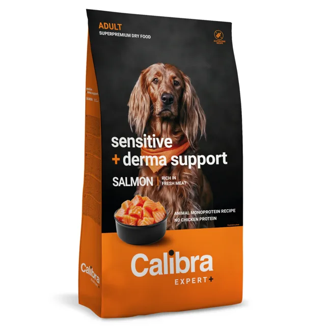 Calibra Expert Adult Sensitive & Derma losos - 12 kg