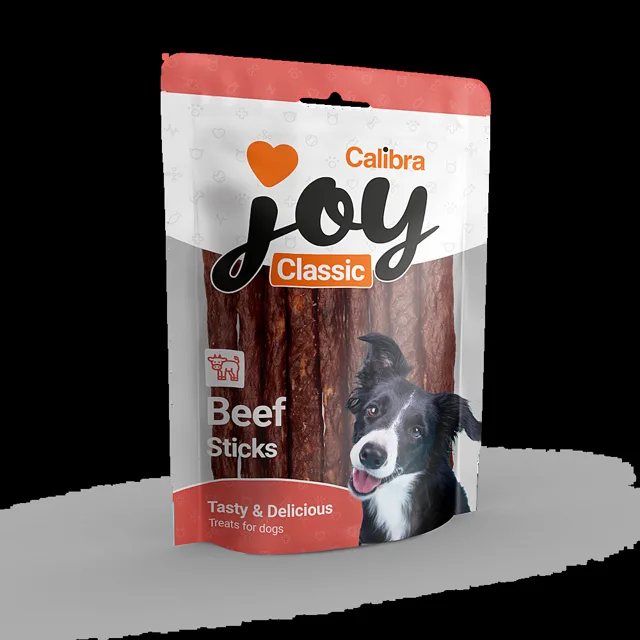 CALIBRA Joy dog classic beef sticks hovězí tyčinky 250 g