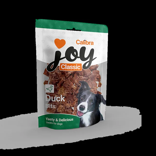 CALIBRA Joy dog classic duck bits kachní kousky 80 g