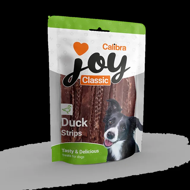 CALIBRA Joy dog classic duck strips kachní plátky 250 g