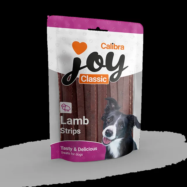 CALIBRA Joy dog classic lamb strips jehněčí plátky 250 g