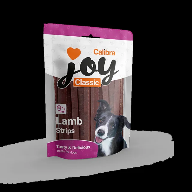 CALIBRA Joy dog classic lamb strips jehněčí plátky pro psy 80 g