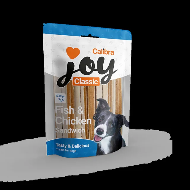 CALIBRA Joy dog classic sandwich kuřecí a rybí sendvič  250 g