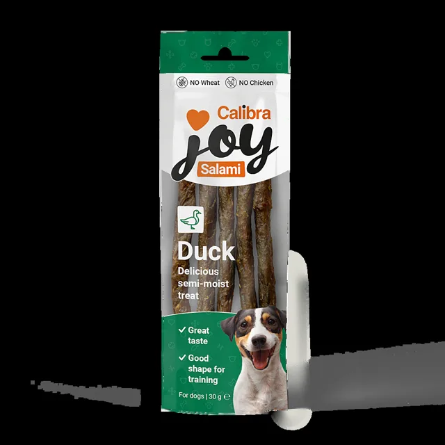 CALIBRA Joy dog salami duck kachní tyčinky 30 g