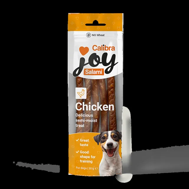 CALIBRA Joy dog salami kuřecí tyčinky 30 g