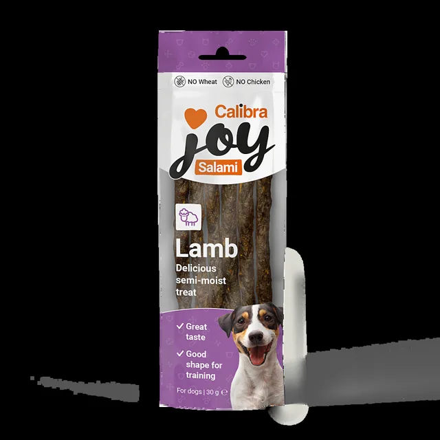 CALIBRA Joy dog salami lamb jehněčí tyčinky 30 g