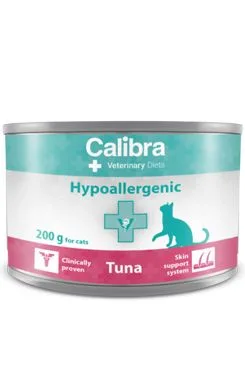 Calibra VD Cat  konzerva Hypoallergenic Tuna 200g
