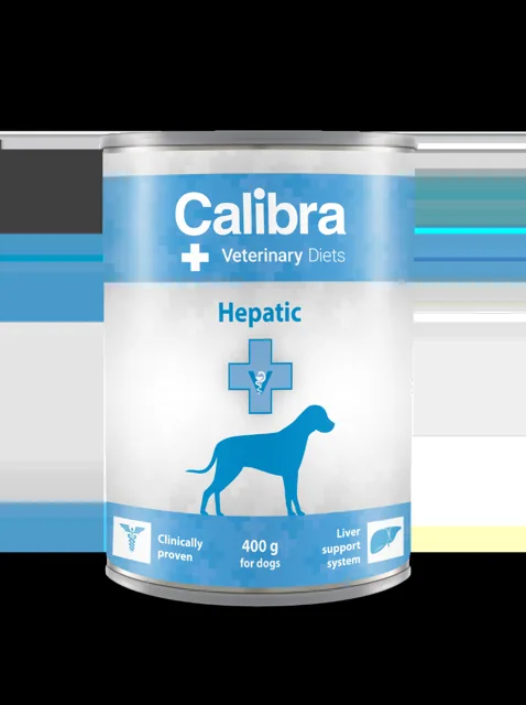 Calibra VD Dog Hepatic konzerva 400 g
