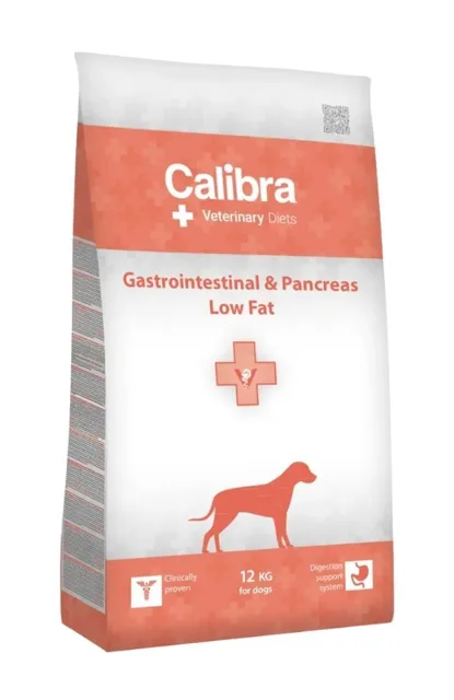 CALIBRA Veterinary Diet Dog Gastrointestinal &amp; Pancreas Low Fat 12 kg