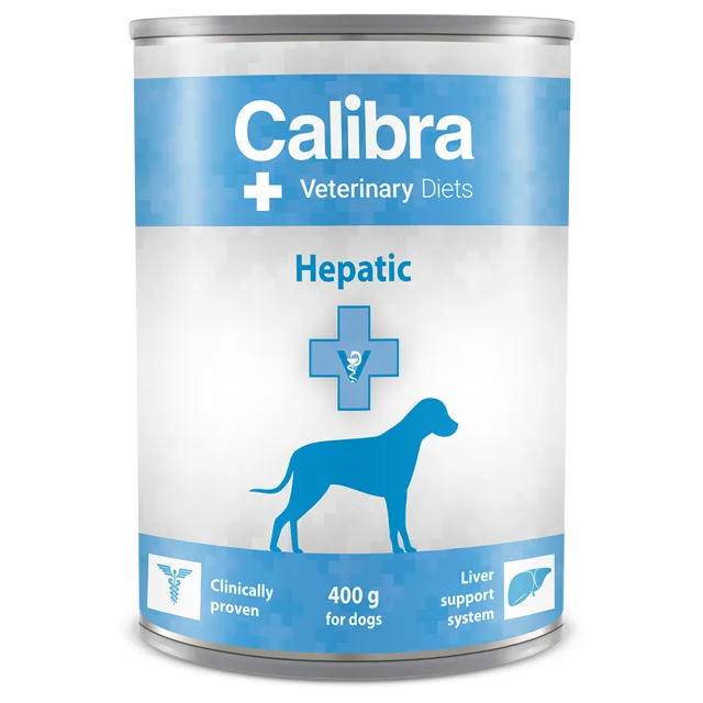 Calibra Veterinary Diet Dog Hepatic 6 x 400 g - 6 x 400 g