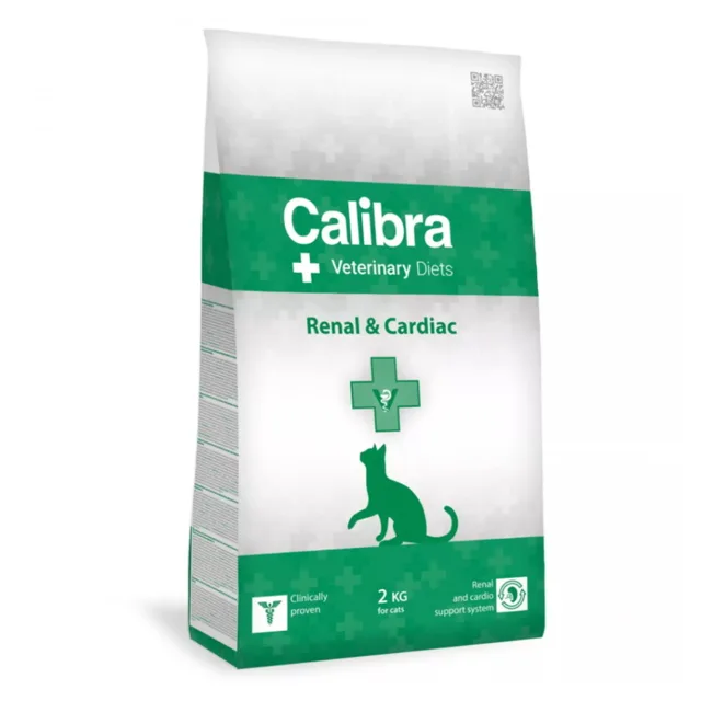 CALIBRA Veterinary Diets Renal & Cardiac granule pro kočky, Hmotnost balení: 5 kg