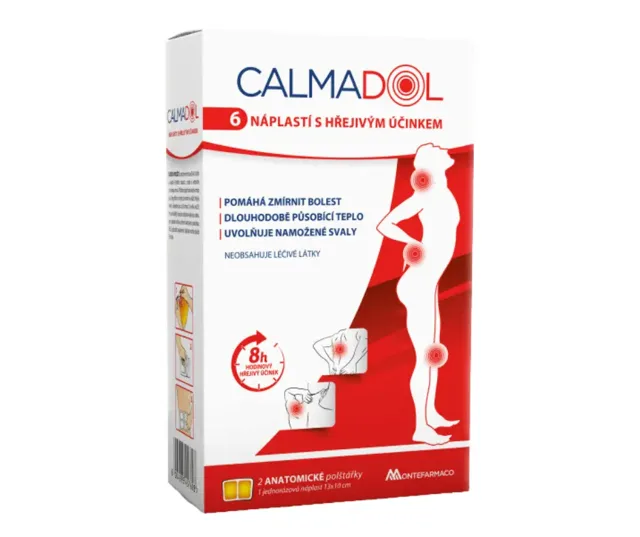 CALMADOL 6 náplastí s hřejivým účinkem