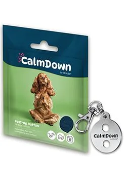 Calmdown Dog Tag Kit Kovový Přívěsek + 1knoflík Kruuse