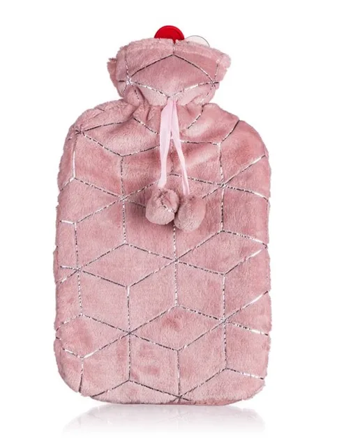 Calme Termofor Cube 2 l zahřívací láhev růžová