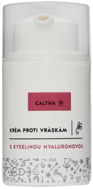 Caltha Pleťový krém proti vráskám s kyselinou hyaluronovou, 50 ml