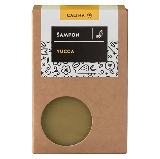 CALTHA Tuhý šampon Yucca 100 g