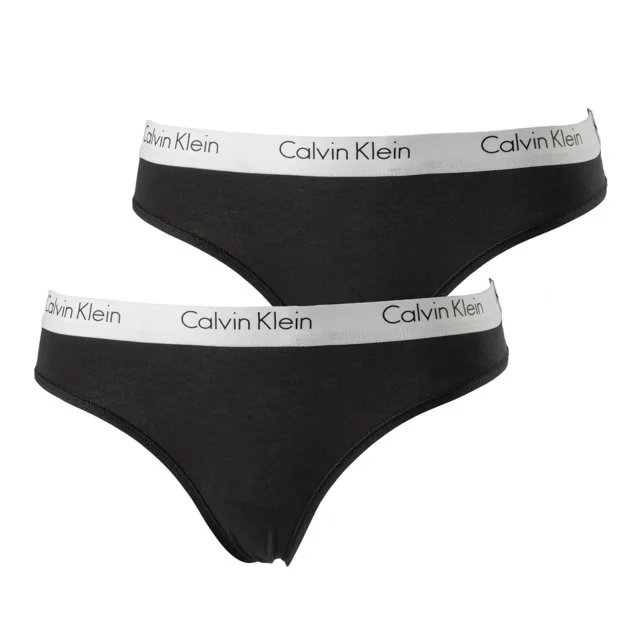 Calvin Klein 2Pack Tanga, M, šedá