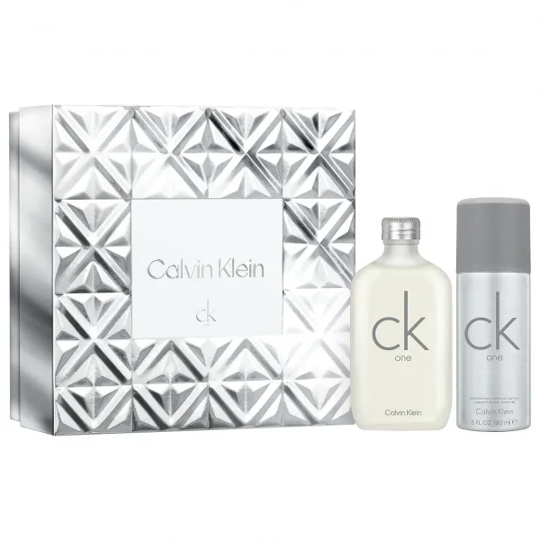 Calvin Klein CK One dárkový set (toaletní voda 100 ml + deodorant 150 ml) 1 ks