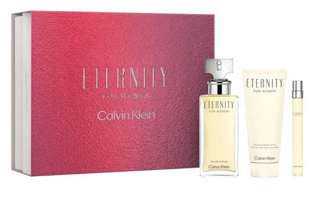 Calvin Klein Eternity - EDP 100 ml + tělové mléko 100 ml + EDP 10 ml