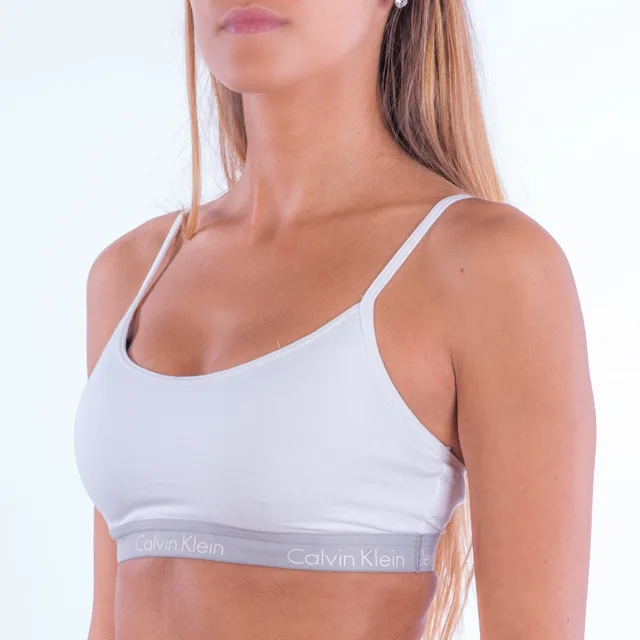Calvin Klein Podprsenka Bralette, L, bílá