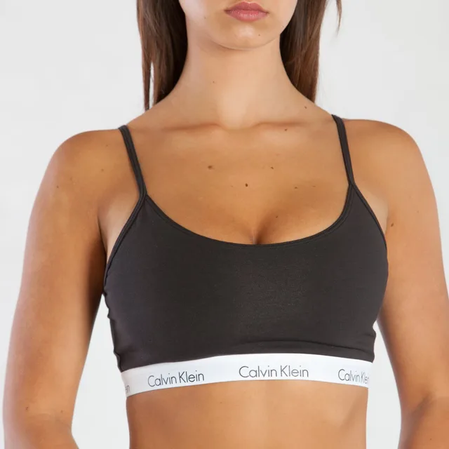 Calvin Klein Podprsenka Bralette, M, černá