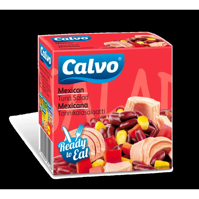 CALVO Mexický salát s tuňákem 150 g