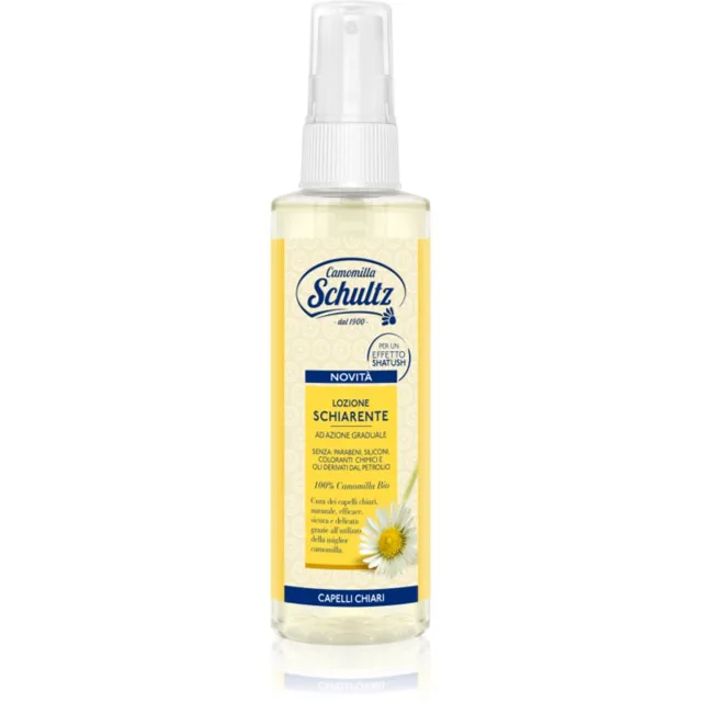 Camomilla Schultz Chamomile sprej na vlasy pro zesvětlení vlasů 150 ml