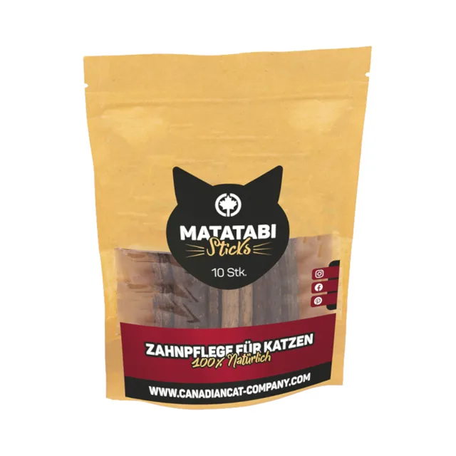Canadian Cat Company Matatabi dentální péče pro kočky - 10 kusů