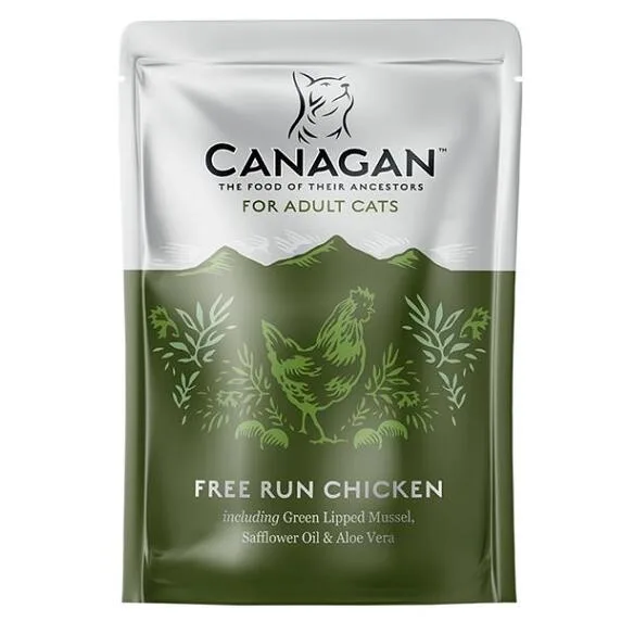CANAGAN Free run chicken kapsička pro kočky 85 g
