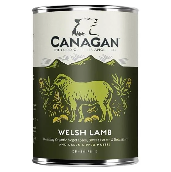 CANAGAN Welsh lamb konzerva pro psy 400 g