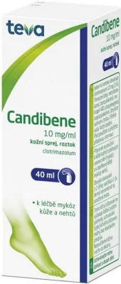 Candibene 1% spray drm.spr.sol. 1 x 40 ml 10 mg/ml