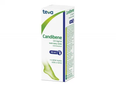 Candibene, kožní sprej, roztok 40 ml