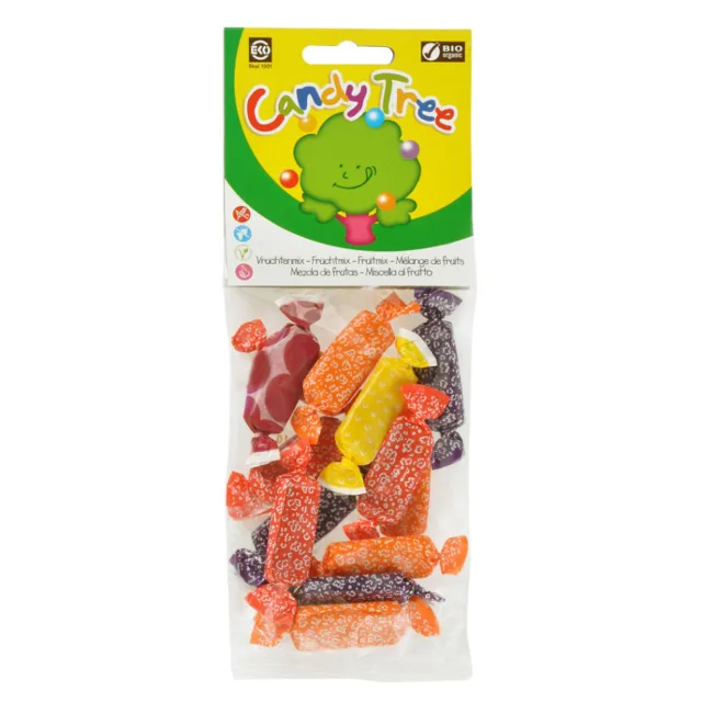 CANDY TREE  BIO Bonbóny ovocné bezlepkové 100 g