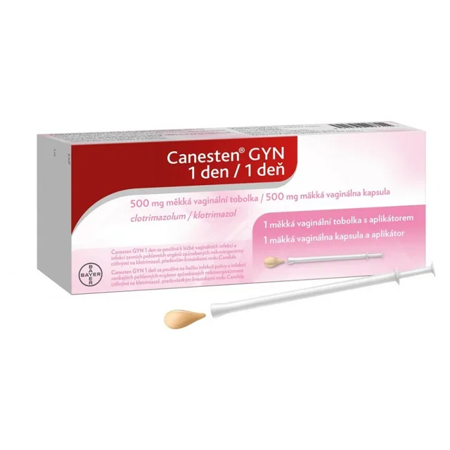 CANESTEN GYN 1 den 500 mg měkká vaginální tobolka