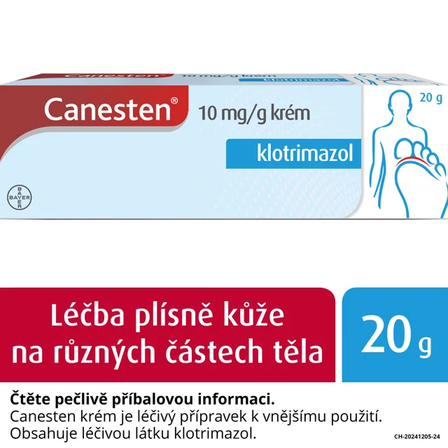 Canesten krém 10mg/g, 20g