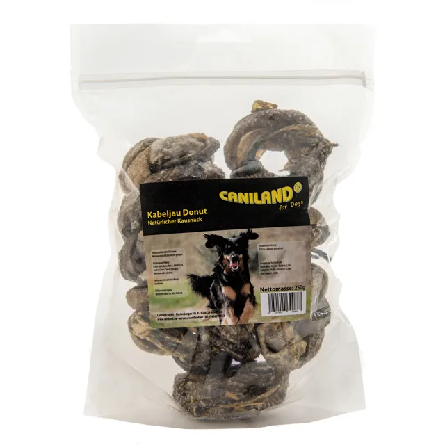 Caniland Donut z tresky - 3 x 250 g